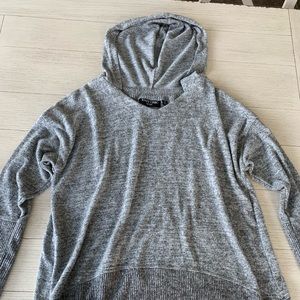 Cute Knit Chic Grey Knit Hoodie